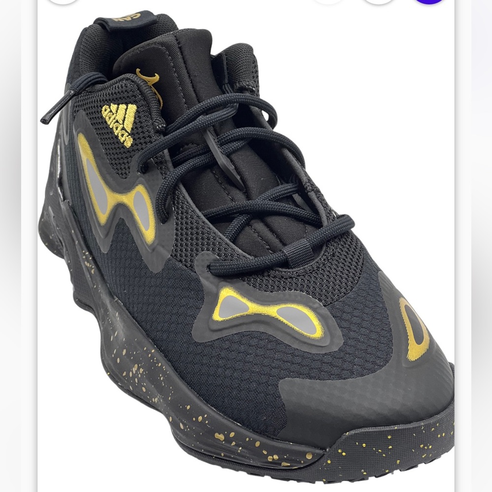 Adidas Women's Exhibit A Candace Parker Basketball Shoes Black Gold Size…
